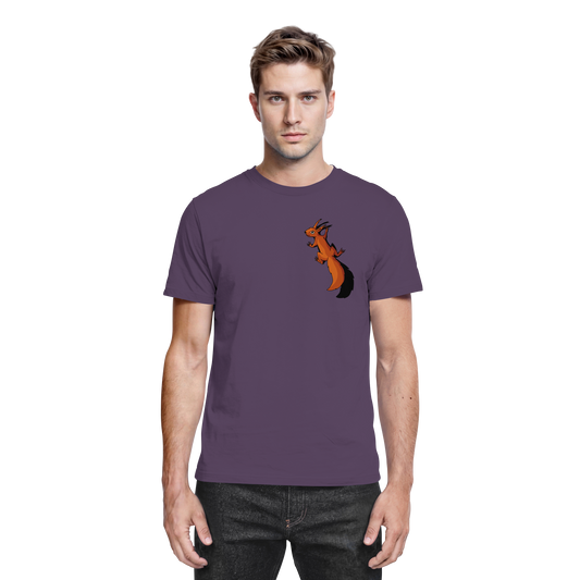 Süßes Eichhörnchen klettert - Premium Shirt