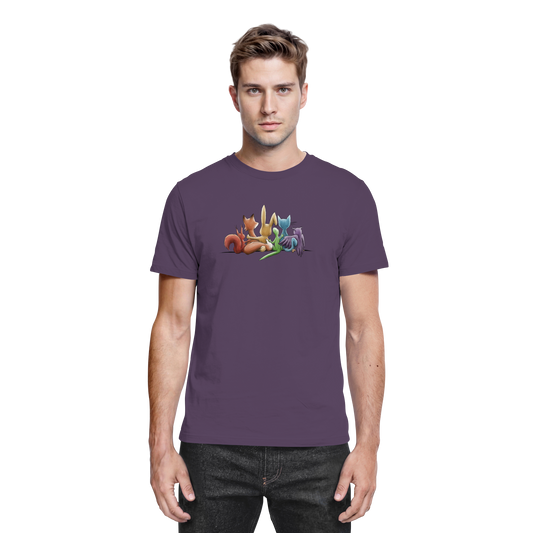 Regenbogen Tiere für Freundschaft, Toleranz und Vielfalt - Premium Shirt