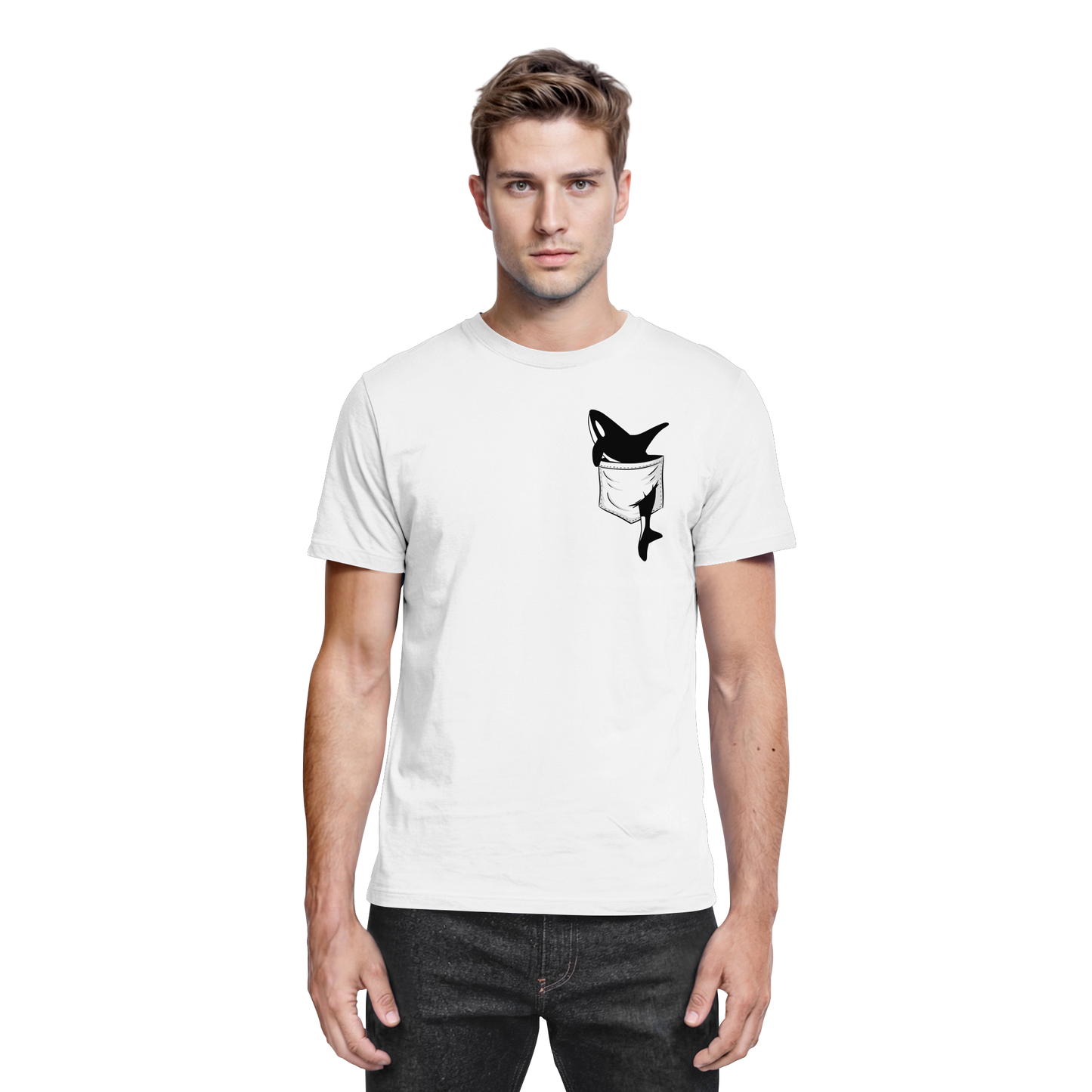 Orca In Deiner Tasche - Premium Shirt