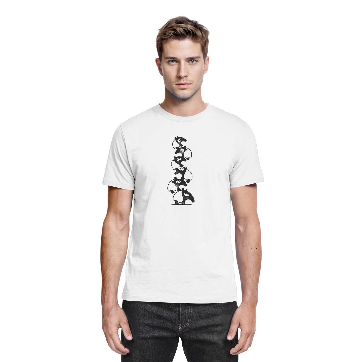 Lustiger Haufen aus Schabracken-Tapiren - Premium Shirt