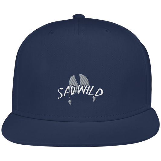 Sauwild Wildschwein mit Trittsiegel - Snapback