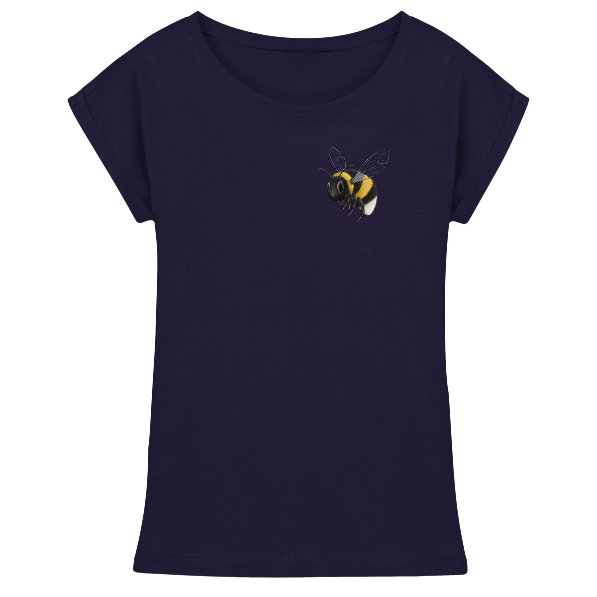 Kleine brummige Hummel - Womens Extended Shoulder T-Shirt