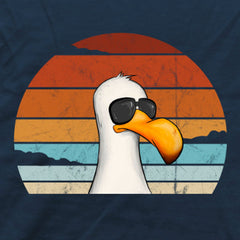Cool lässige Retro Möwe