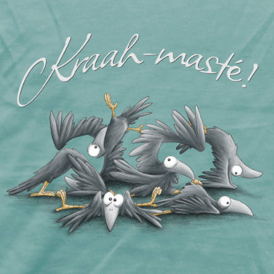 Kraah-masté! Yoga Raben Krähen