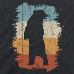 Retro Bären-Silhouette