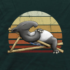 Lässiger Retro Sundown Tapir