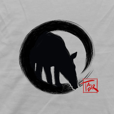 Zen Tapir im japanischen Enso Kreis