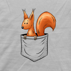 Lässiges Eichhörnchen In Tasche