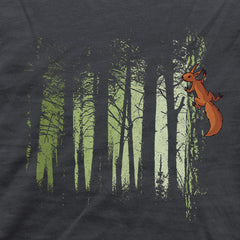 Eichhörnchen im Zwielicht-Wald