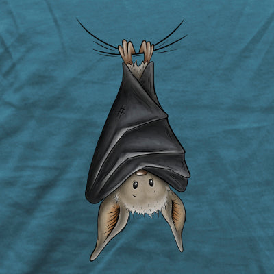 Lustig chillende Fledermaus
