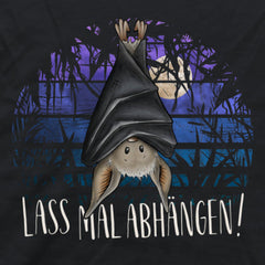Lass mal abhängen Fledermaus