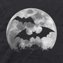 Fledermaus Silhouetten bei Vollmond