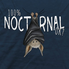 100% nachtaktive Fledermaus