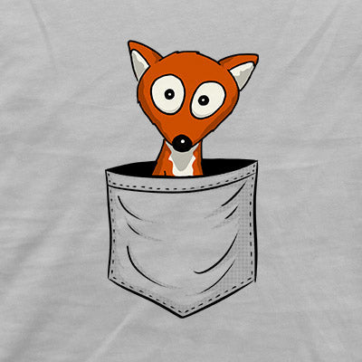 Fuchs in der Brusttasche | Taschen-Fuchs