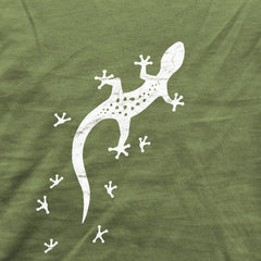 Gecko Eidechse Silhouette hell