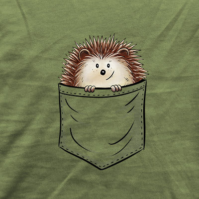 Lustiger Igel In Deiner Brust-Tasche