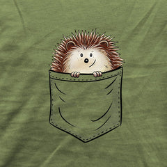 Lustiger Igel In Deiner Brust-Tasche
