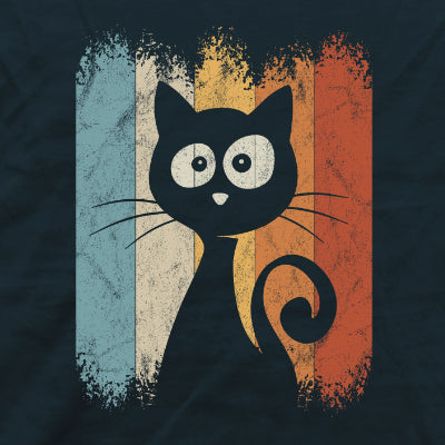 Retro Katze Silhouette
