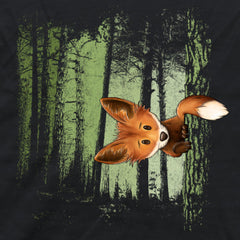 Fuchs im Zwielicht-Wald