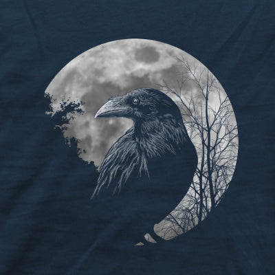 Vollmond-Rabe