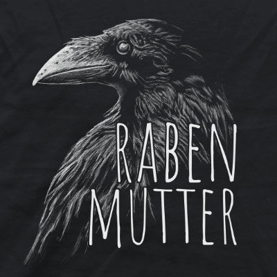 Rabenmutter schwarze Krähe Rabe