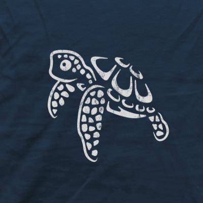 schwimmende Meeres-Schildkröte