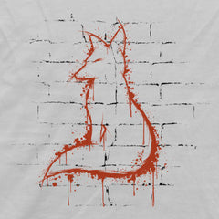 Street Art Fuchs Silhouette