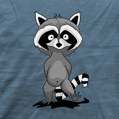Frecher kleiner Waschbär