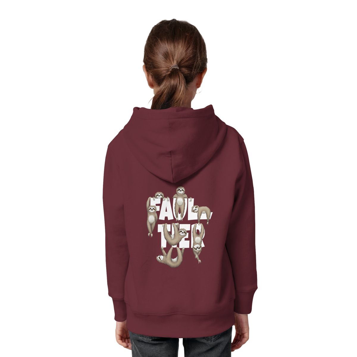 Viele gechillte Faultiere - Kids Organic Hoodie