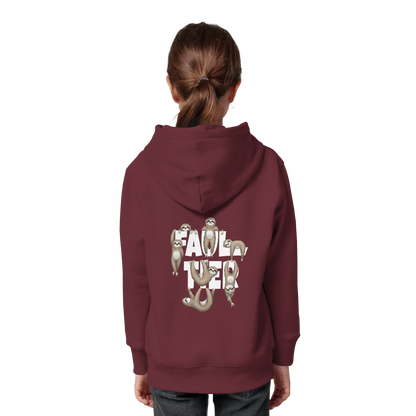 Viele gechillte Faultiere - Kids Organic Hoodie