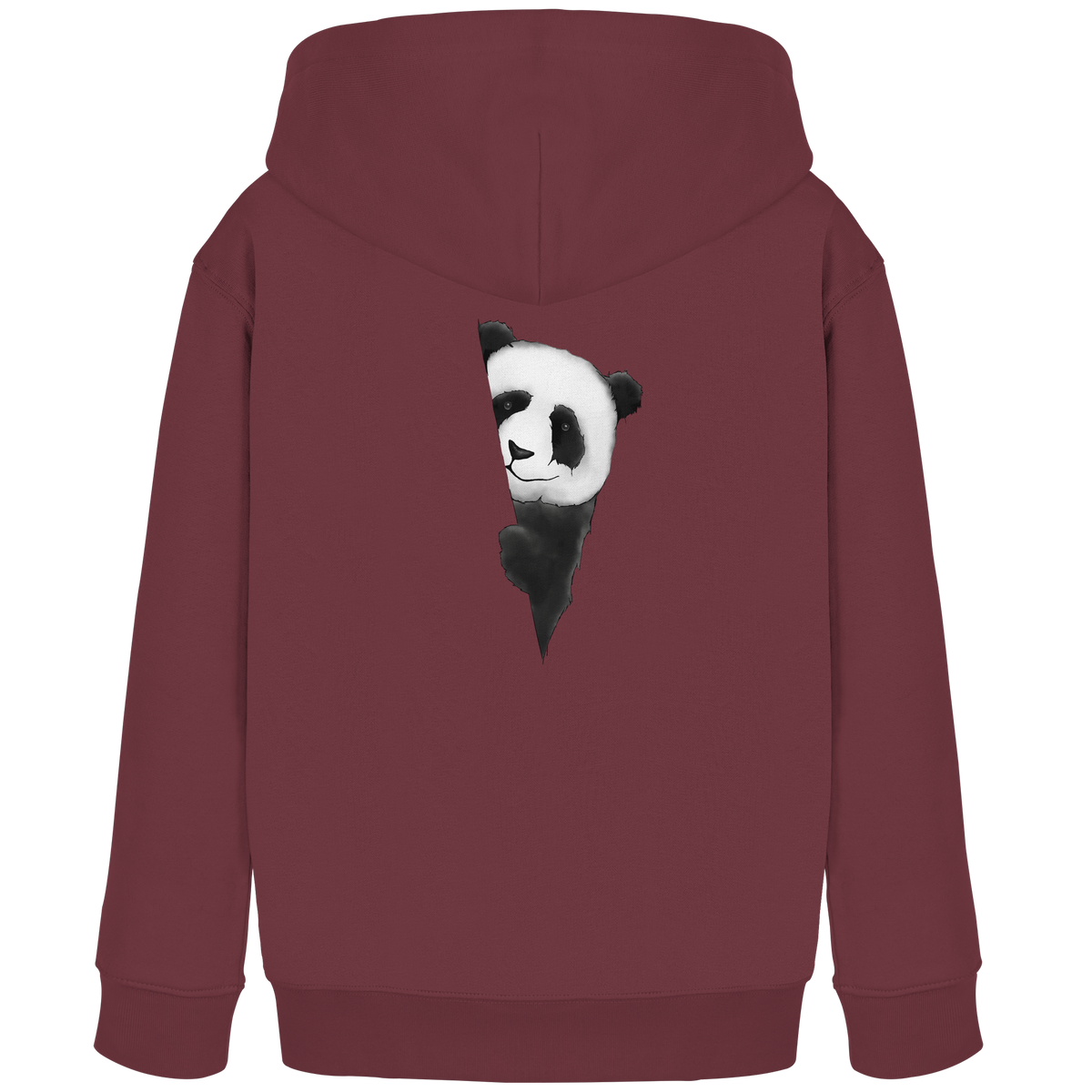 Panda Bär Illustration - Kids Organic Hoodie