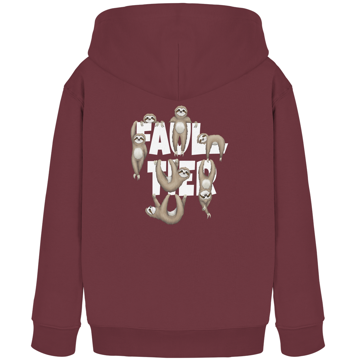 Viele gechillte Faultiere - Kids Organic Hoodie