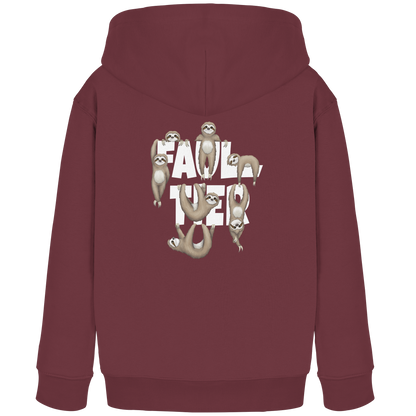 Viele gechillte Faultiere - Kids Organic Hoodie