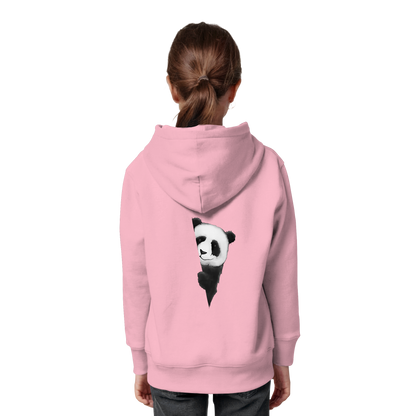 Panda Bär Illustration - Kids Organic Hoodie