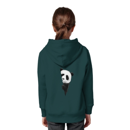 Panda Bär Illustration - Kids Organic Hoodie