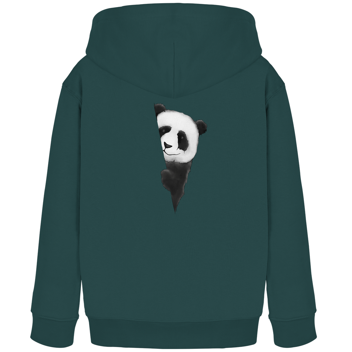 Panda Bär Illustration - Kids Organic Hoodie