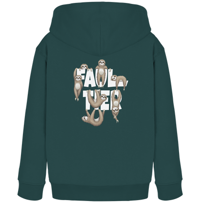 Viele gechillte Faultiere - Kids Organic Hoodie
