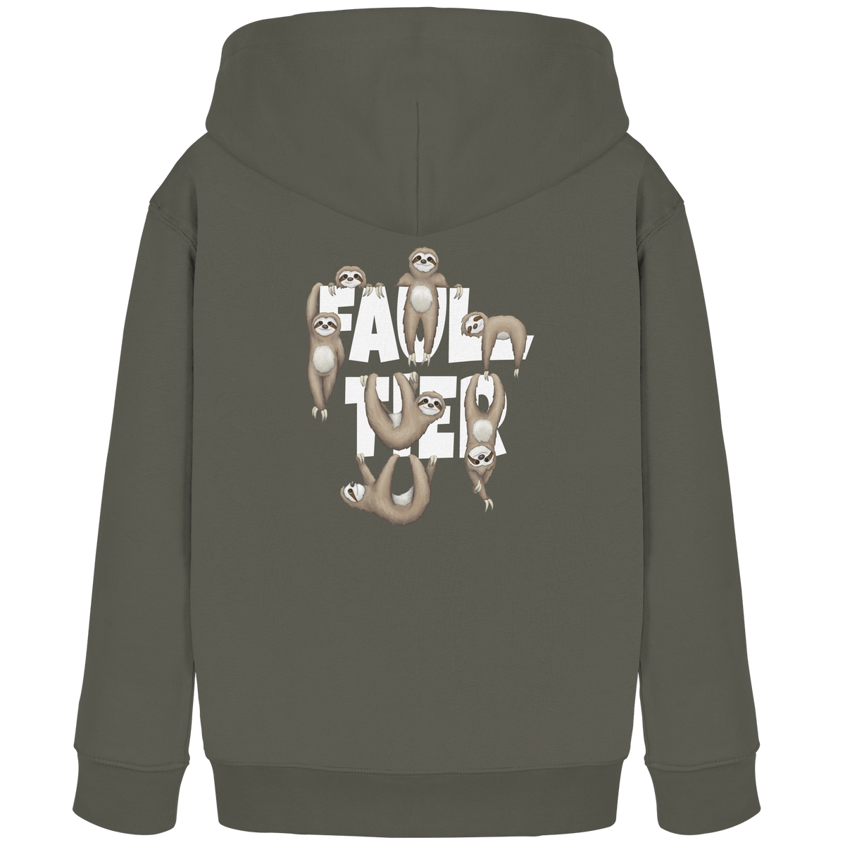 Viele gechillte Faultiere - Kids Organic Hoodie
