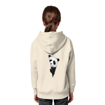 Panda Bär Illustration - Kids Organic Hoodie