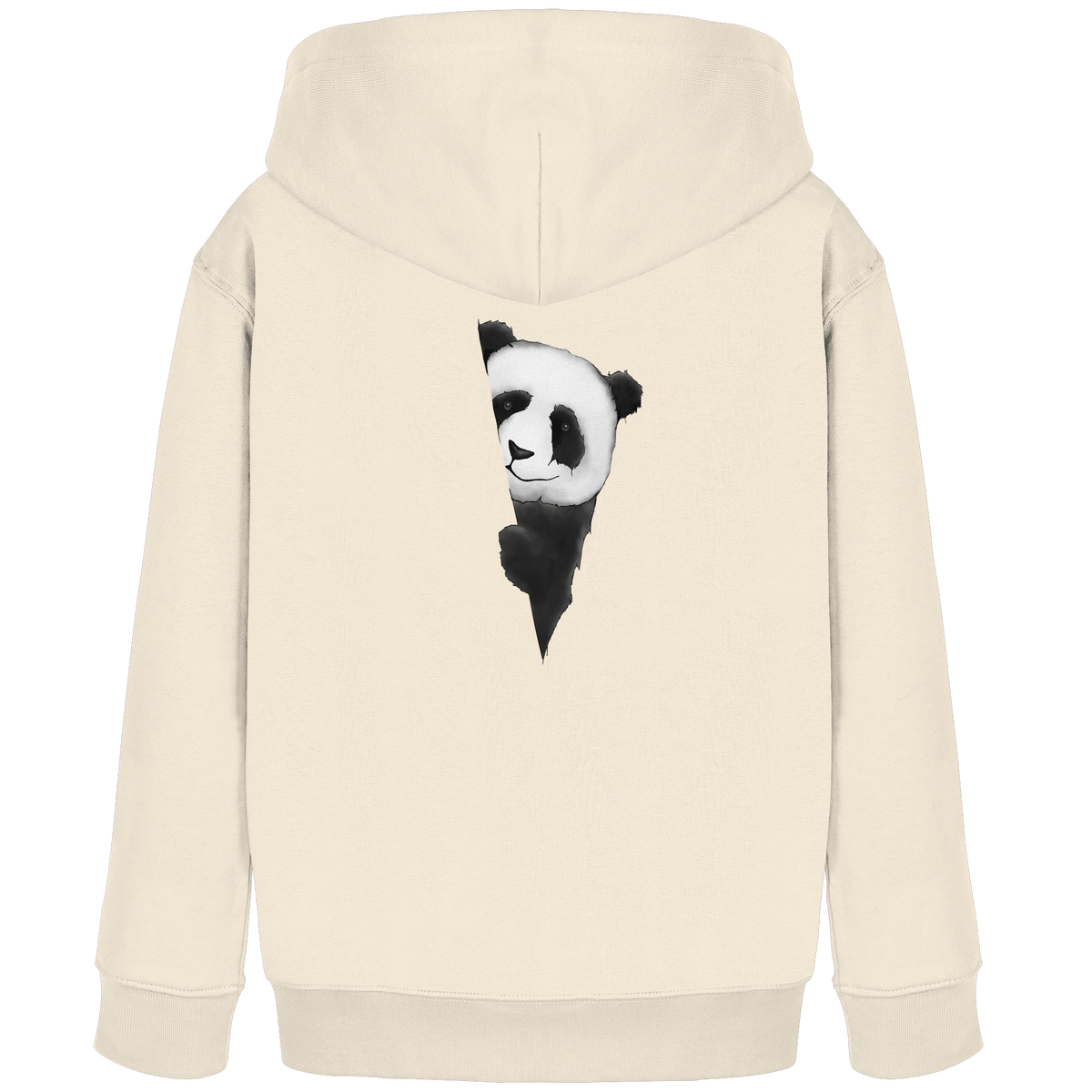 Panda Bär Illustration - Kids Organic Hoodie