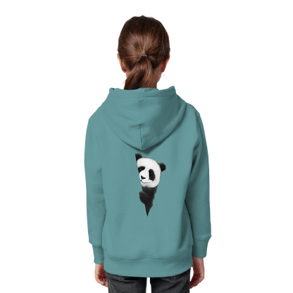 Panda Bär Illustration - Kids Organic Hoodie