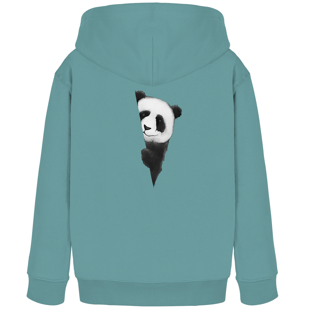Panda Bär Illustration - Kids Organic Hoodie