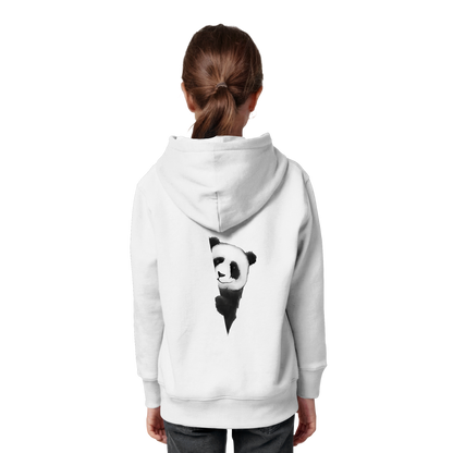 Panda Bär Illustration - Kids Organic Hoodie