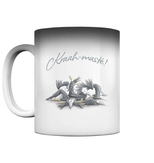 Kraah-masté! Yoga Raben Krähen - Magic Mug