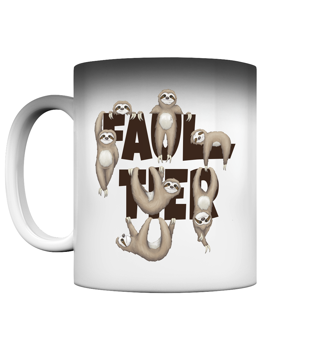 Viele gechillte Faultiere - Magic Mug
