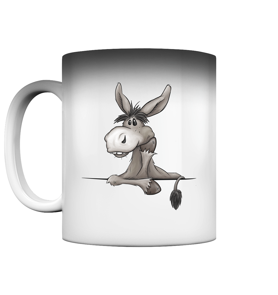 Lustiger lässiger Esel - Magic Mug