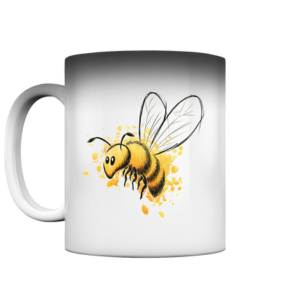 Lässige kleine Honig-Biene - Magic Mug