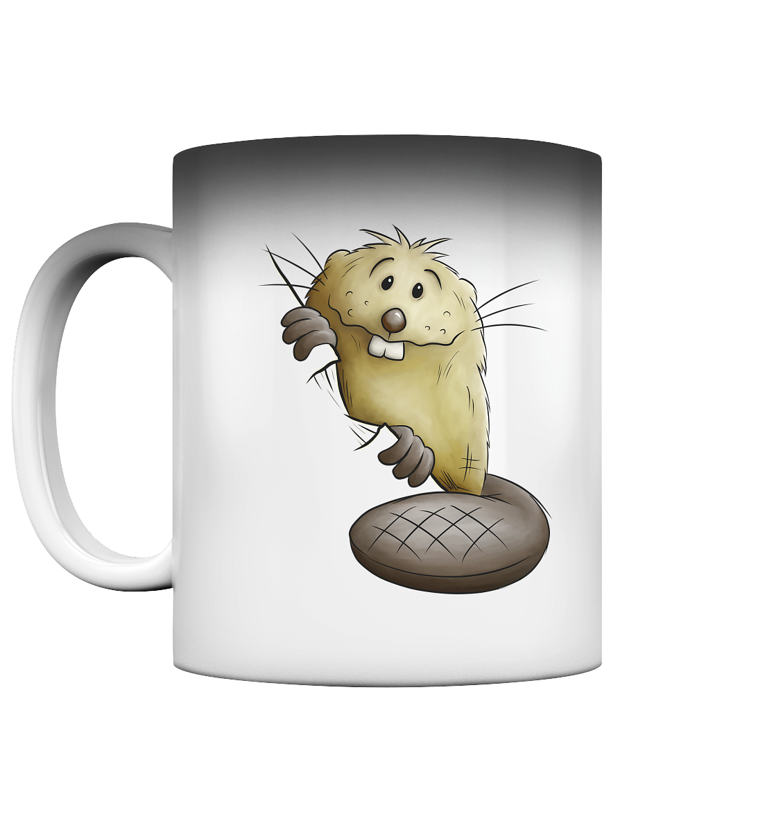 Lustiger frecher Biber - Magic Mug