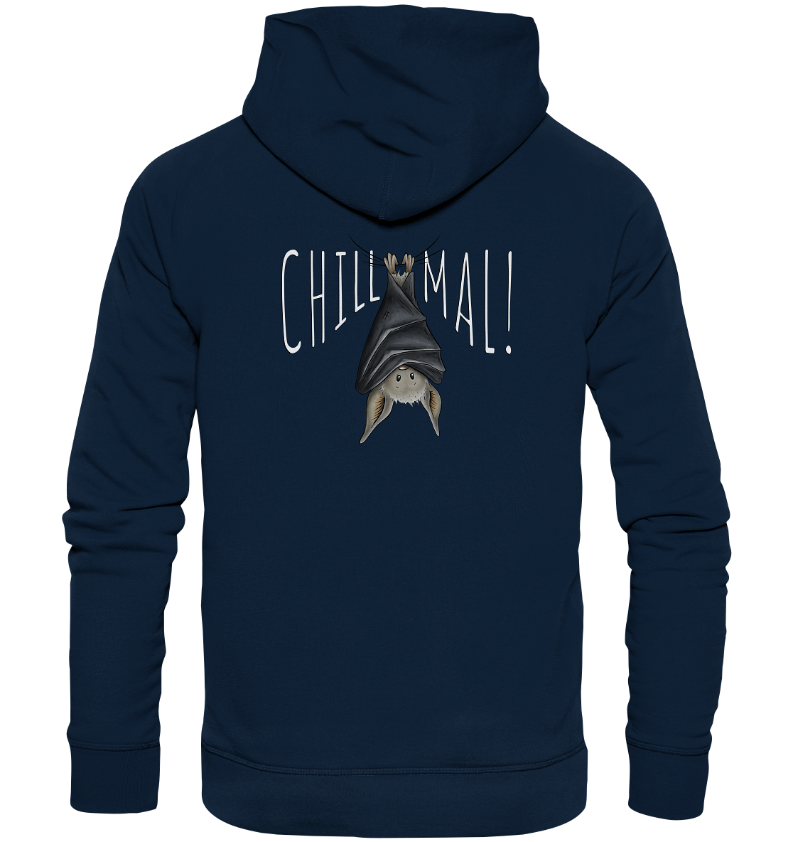 Chill Mal gemütliche Fledermaus - Organic Hoodie