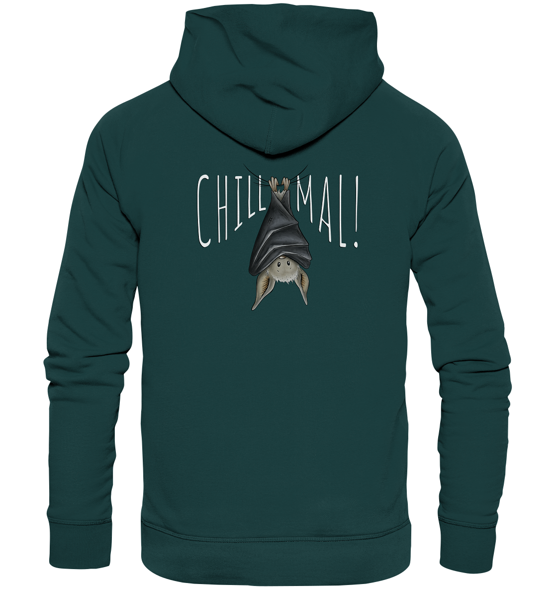 Chill Mal gemütliche Fledermaus - Organic Hoodie